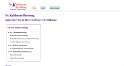 Desktop Screenshot of dr-kuhlmann.com